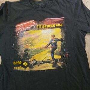 Elton John Band Shirt T Graphic Shirt Large